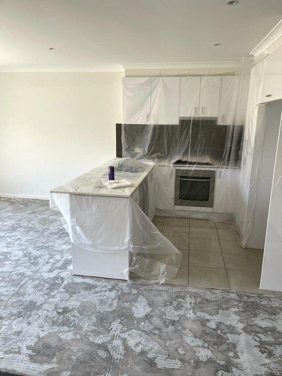 Kitchen after strip-out